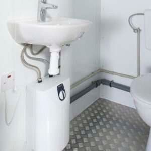 1+1 Double Mains Toilet 8Ft x 5Ft (Green)