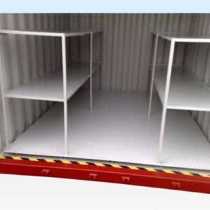 10Ft X 8Ft Flat Floor Bunded Store