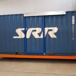 20ft Hi Cube Container (9′ 6″ high) suitable for IBC storage Sliding Door