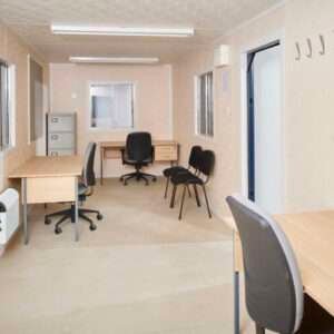 24Ft x 9Ft Steel Anti-Vandal Office Cabin