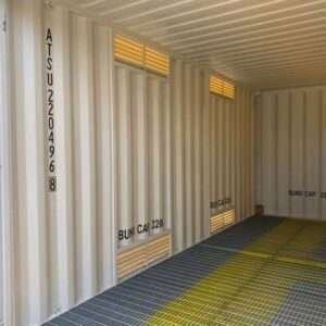 30ft x 8ft Shipping Container (One Trip) – Yellow