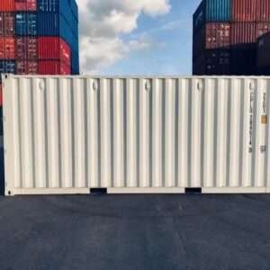 20ft Shipping Container (One Trip) White (RAL 9003)