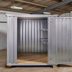 3M X 4.2M Side Linked Flat Pack Container Bundle (Galvanised)